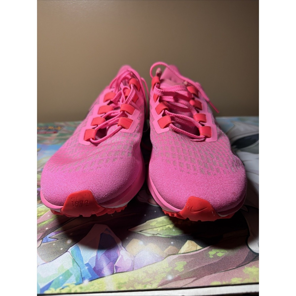 Nike Air Zoom Pegasus 37 Womens size 11 Running Shoes Pink Orange - Picture 4 of 15